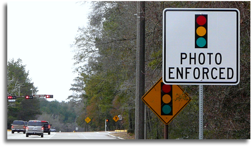 red light cameras the woodlands texas