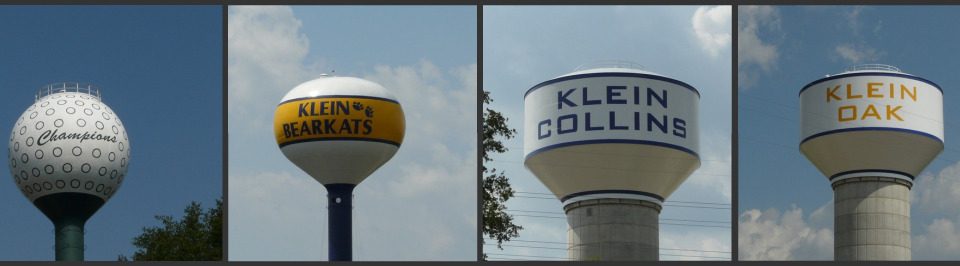 Spring Texas water towers