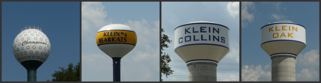 Spring Texas water towers