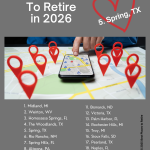 Spring Texas best place to retire to in 2026